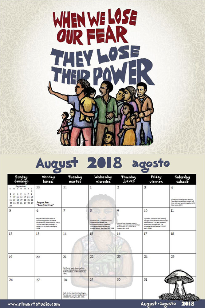 2018 aug calendar