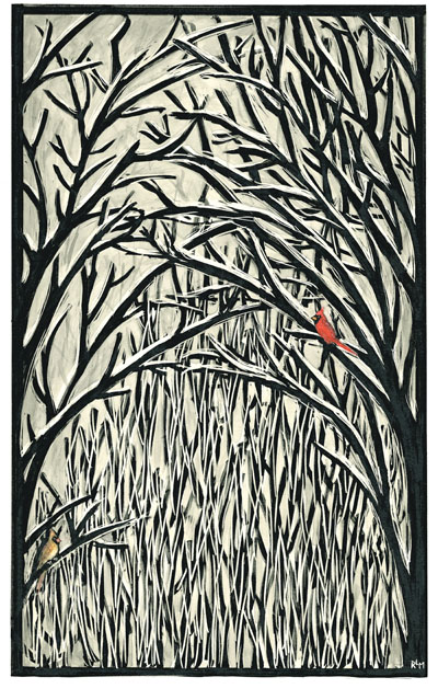 Cardinals - Poster Art for Social Justice - Ricardo Levins Morales