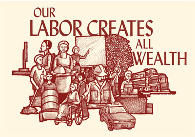 Our Labor Creates all Wealth - RLM Arts