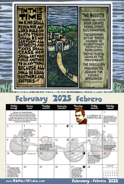 *Box of 25* 2025 Liberation Calendars (Flat Rate Shipping Savings) - Image 4