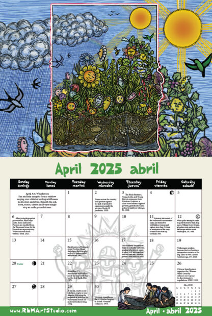 *Box of 25* 2025 Liberation Calendars (Flat Rate Shipping Savings) - Image 6
