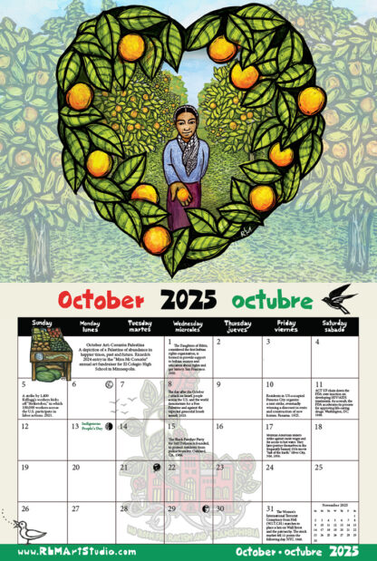*Box of 25* 2025 Liberation Calendars (Flat Rate Shipping Savings) - Image 12