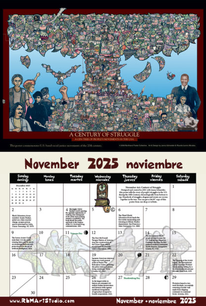 *Box of 25* 2025 Liberation Calendars (Flat Rate Shipping Savings) - Image 13