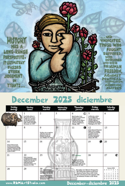 *Box of 25* 2025 Liberation Calendars (Flat Rate Shipping Savings) - Image 14
