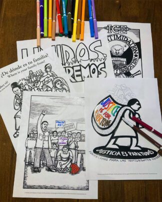 Immigrant Justice free coloring pages from RLM Art Studio