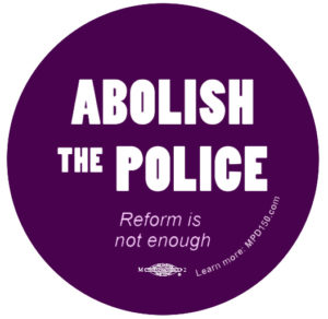 Abolish Police Button