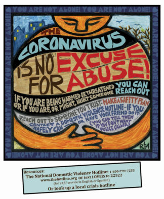 Coronavirus: No Excuse For Abuse - poster