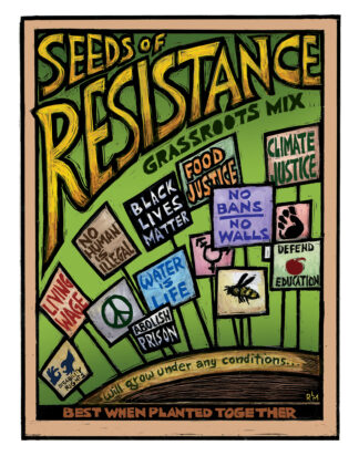 Seeds of Resistance (Postcard)