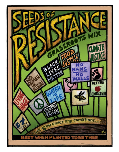 Seeds of Resistance (Postcard)