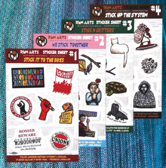 RLM Arts Sticker Sheets 1-4