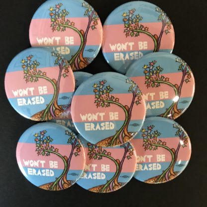 Won't Be Erased (button) - Image 2
