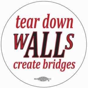 Tear Down All Walls - Button by RLM Arts
