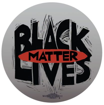 B740 Black Lives Matter Button - Grey