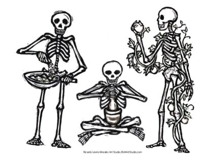 Calaveras Coloring Pages - Free PDF Download - Image 6