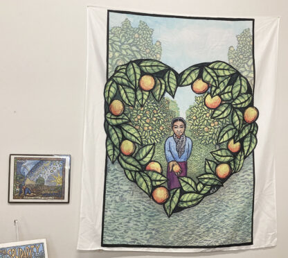 Heart of Gaza - Wall Tapestry - 50x61"