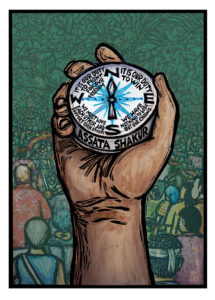 Assata's Compass - Our Duty to Win - Assata Shakur notecard by RLM Arts