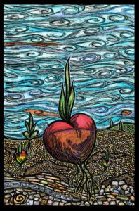 "Heartland", poster by Ricardo Levins Morales