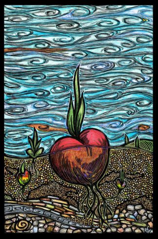 "Heartland", poster by Ricardo Levins Morales