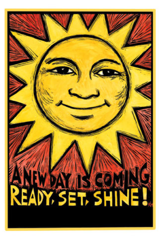 Ready, Set, Shine (Notecard)