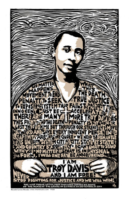 Troy Davis (Notecard)