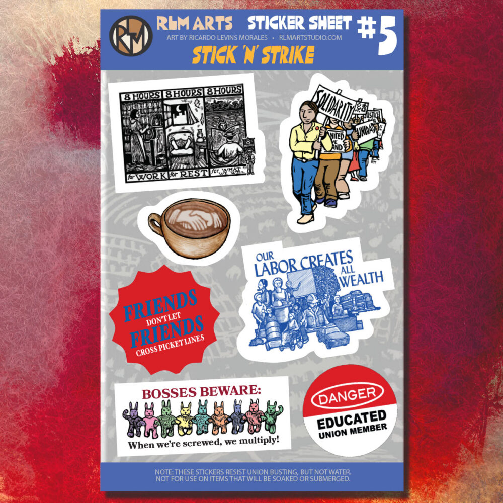 NEW: RLM Arts Sticker Sheets Set #2 - Image 2