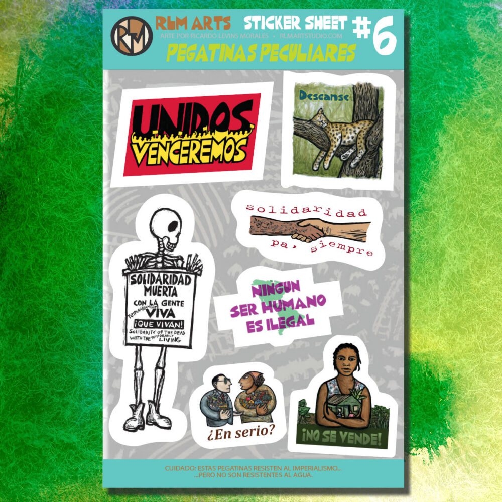 NEW: RLM Arts Sticker Sheets Set #2 - Image 3