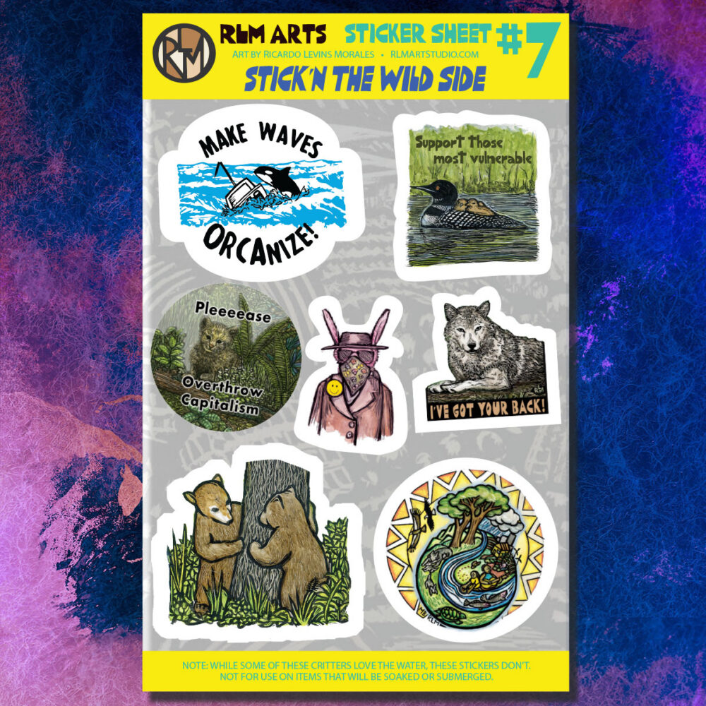 NEW: RLM Arts Sticker Sheets Set #2 - Image 4