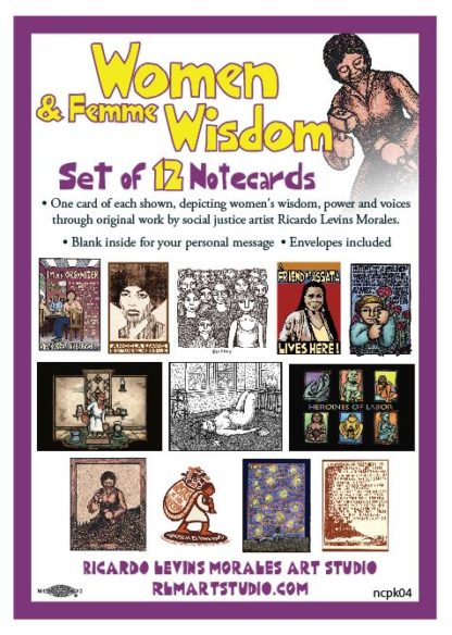 Women and Femme Wisdom Notecard Pack of 12