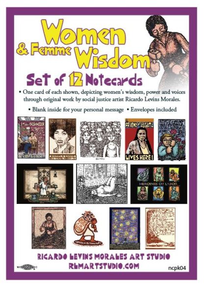 Women and Femme Wisdom Notecard Pack of 12